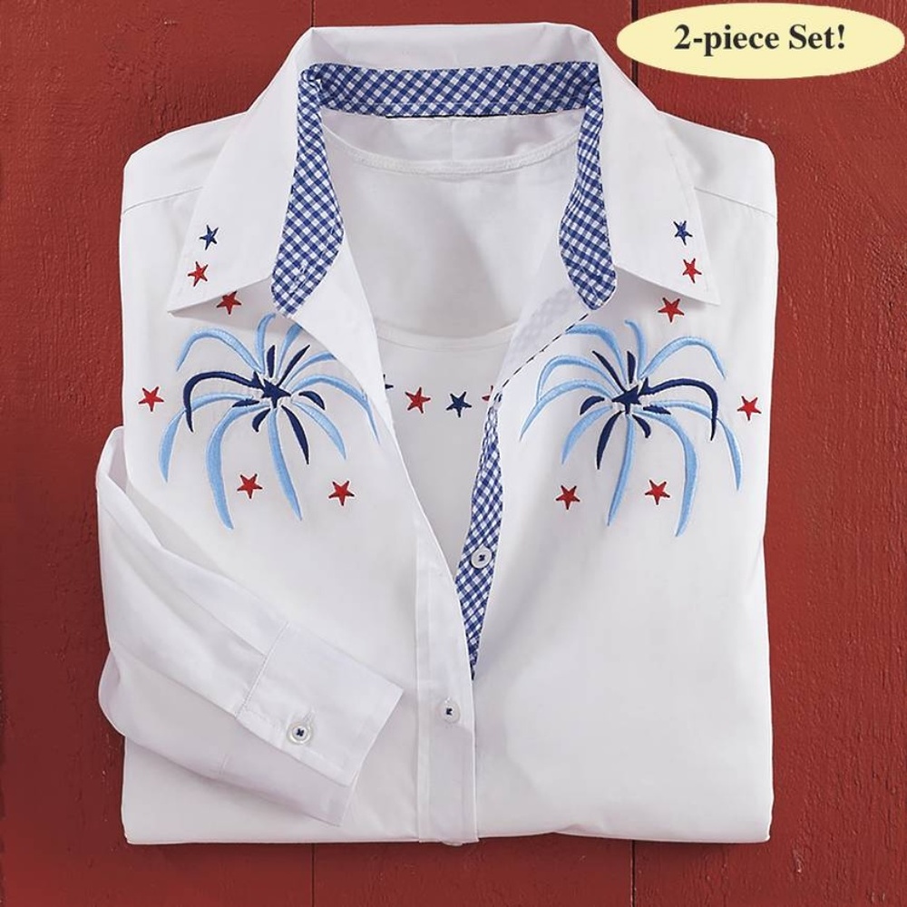 Firework Shirt Set-Country Store (Small)